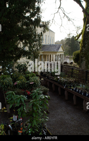 Garten-Shop Centre Aberglasney Gärten und Haus in der Tywi Tal Carmarthenshire Wales UK Stockfoto