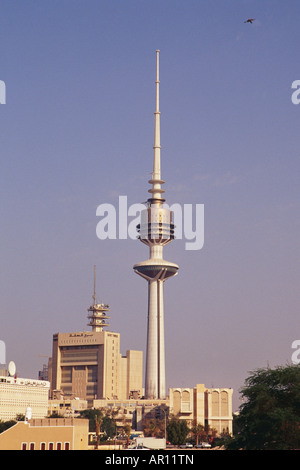 Das berühmte Wahrzeichen in Kuwait-Stadt am Tag Stockfoto