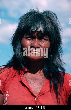 Carajas Dorf in der Nähe von Santa Terezinha Bananal Tocantins Staat Brasilien Stockfoto