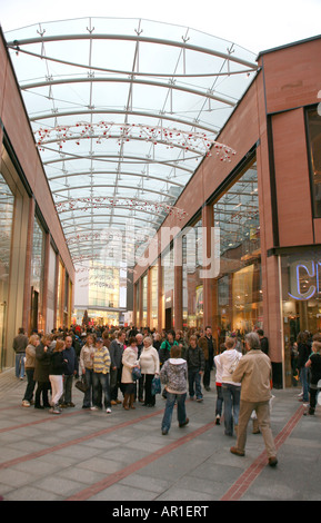 Princesshay Einkaufszentrum in Exeter, Devon Stockfoto
