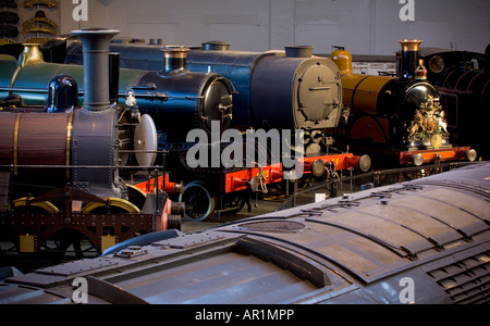 Dampfmaschinen im National Railway Museum NRM York Stockfoto
