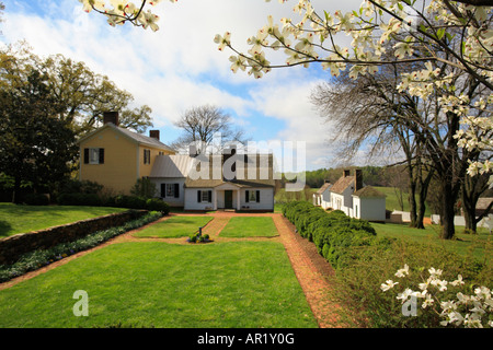 Garten, Asche Rasen-Hochland, Charlottesville, Virginia, USA Stockfoto