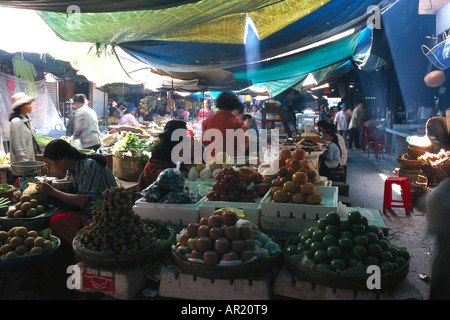 Zentralmarkt, Phnom Penh, Kambodscha, Asien Stockfoto