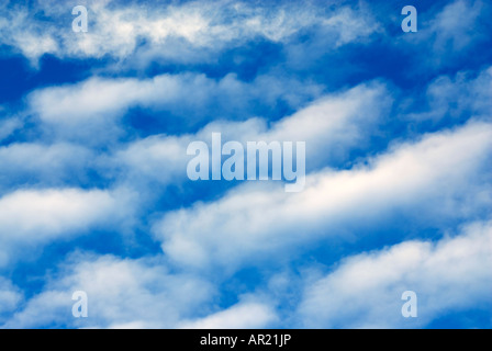Himmel mit Wolken Stockfoto