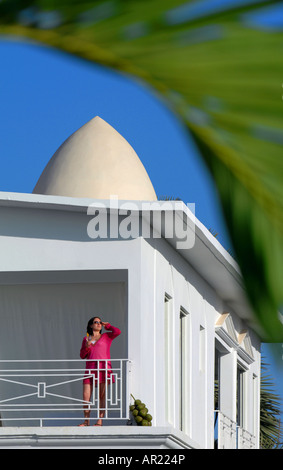 Die "Coco Ocean" Resort &amp; Spa-Hotel in Gambia, Westafrika Stockfoto