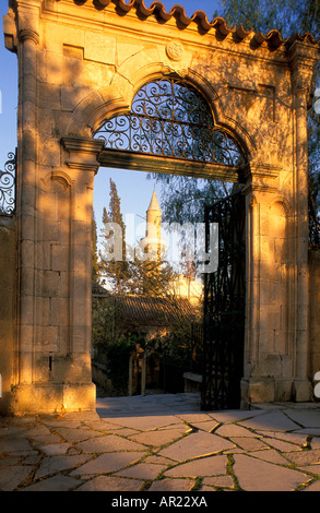 Hala Sultan Tekke Moschee, Larnaka, Südzypern Stockfoto