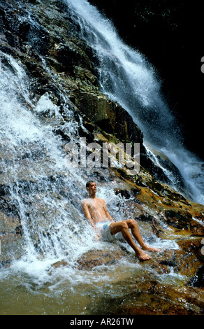 Malacca Malaysia malaiischen Wasserfall Stockfoto