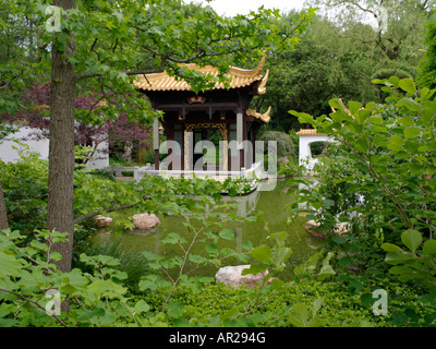 Chinesischer Garten, westpark, München, Deutschland Stockfoto