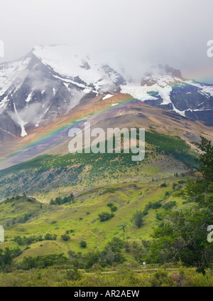 Torres del Paine NP Landschaft, Chile Stockfoto