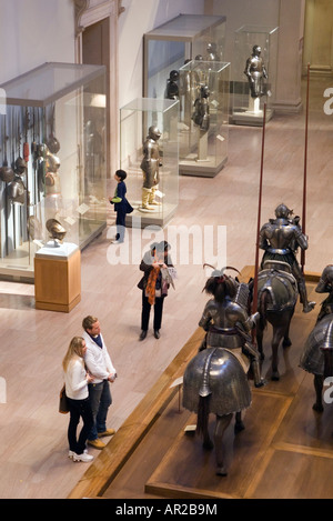 Das Pferdesport-Gericht am Metropolitan Museum of Art in New York City Stockfoto