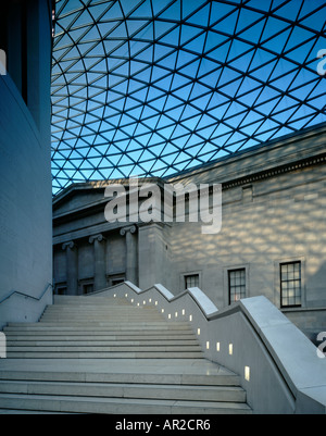 Der Burgsaal British Museum, London Stockfoto