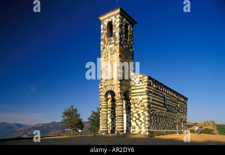 Kirche San Michele de Murato, Korsika, Frankreich Stockfoto