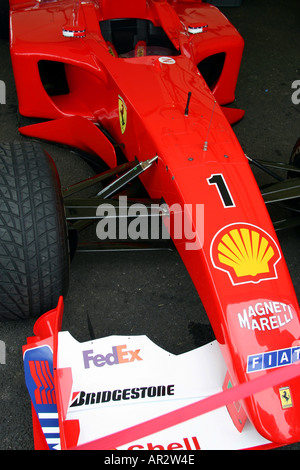 Ferrari-Formel-1-Grand-Prix-Wagen Stockfoto