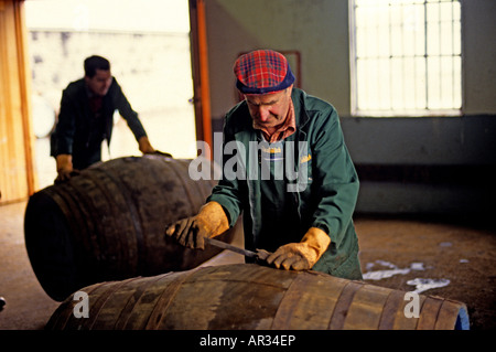 Schottland Whisky Brennerei Stills Glennfiddich Stockfoto