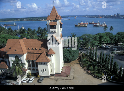 Azania Front Lutheran Church in dar es-Salaam, erbaut 1898, Tansania Stockfoto