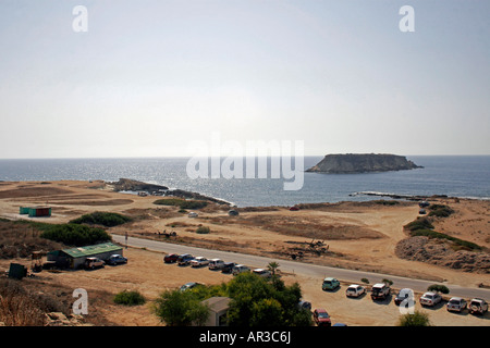 GERONISOS INSEL. AGIOS GEORGIOS. ZYPERN Stockfoto