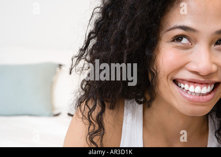 Porträt einer jungen Frau Stockfoto