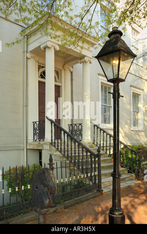 Vorne, weiße Haus der Konföderation, Richmond, Virginia, USA Stockfoto