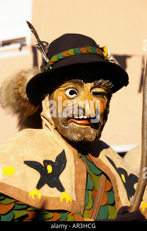 Schwäbischen alemannischen Karneval in Leutkirch Süd Deutschland Schwäbisch Alemannische Fastnacht in Leutkirch Im Allgäu Fasching Fastnach Stockfoto