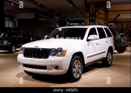 Jeep Grand Cherokee bei der 2008 North American International Auto Show in Detroit Michigan USA Stockfoto