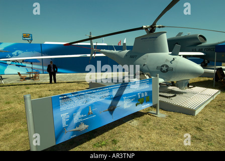 Northrop Grumman RQ-8 b Fire Scout Farnborough Air Show 2006 Stockfoto