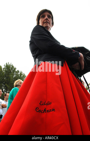 Bild Martin Phelps 17 09 06 Chippenham Eddie Cochran Memorial Wochenende bei der Olympiade Maureen Phillips Stockfoto