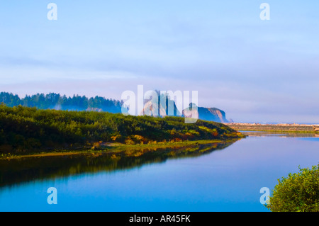 St James Island von Quillayute River Stockfoto