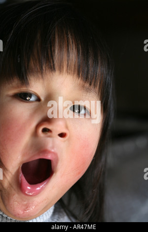 chinesisches Kind portrait Stockfoto