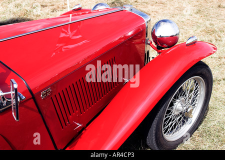 ein MG Morris Garage TC der MG TC erschien im Jahre 1945 und war wirklich eine überarbeitete Version des Modells vor dem Krieg. Stockfoto