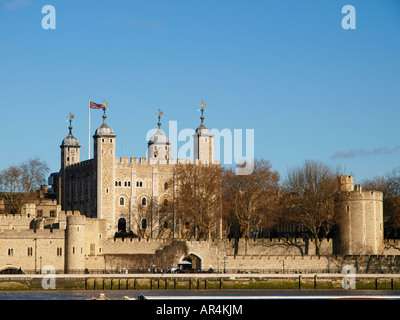 Der Tower of London England Vereinigtes Königreich Großbritannien Stockfoto