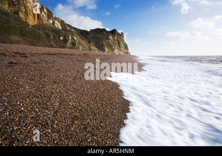 Branscombe Strand Devon England Stockfoto