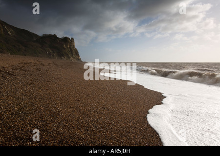 Branscombe Strand Devon England Stockfoto