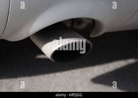 Auto Auspuff Stockfoto