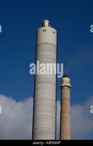 Kraftwerk-Schornsteine an Rugeley Kraftwerk Staffordshire England UK Stockfoto