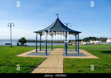 Musikpavillon auf Pomenade Barry Insel Vale von Glamorgan-Süd-Wales Stockfoto