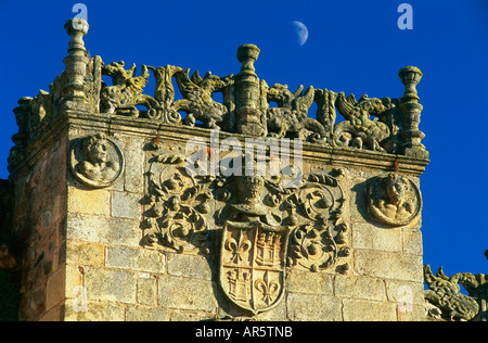 Palast, Palacio de Los Golfines de Abajo, Cáceres, Extremadura, Spanien Stockfoto