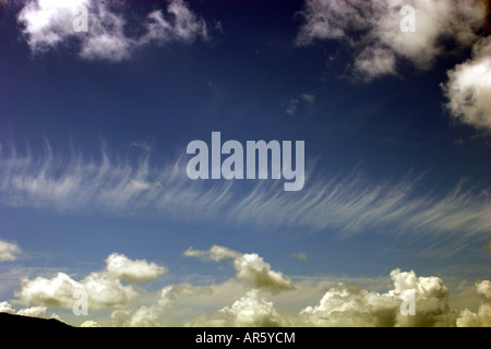 Cloud-Bildung und Himmel-Szene Stockfoto