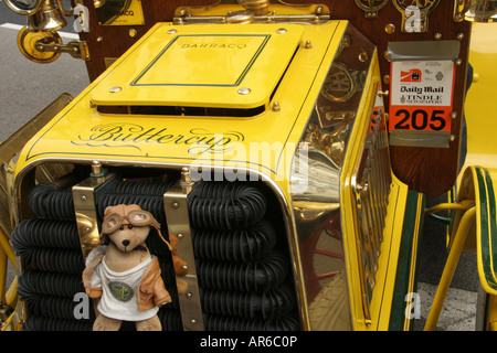 1901 Darracq (Butterblume) reg. AK 136 Miss Rosie Battye. 205 Stockfoto