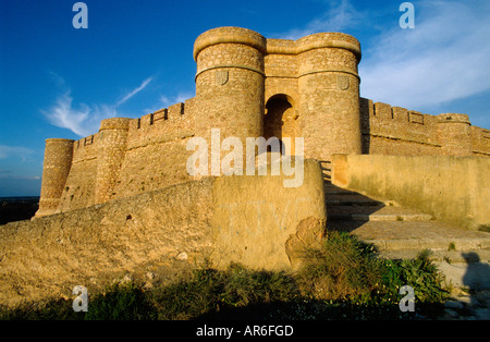 Chinchilla Burg Chinchilla de Montearagon Albacete Provinz Castilla La Mancha Spanien Stockfoto