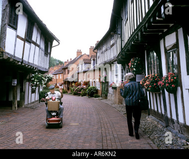 Malt Mill Lane, Alcester, Warwickshire. Stockfoto