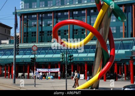 Ferrovie Nord Bahnhof Cadorna Mailand Italia Stockfoto