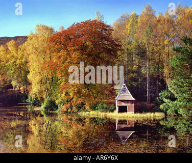 GB - Schottland: Loch Dunmore in der Nähe von Pitlochry Stockfoto