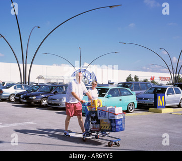 FRANKREICH NORD/PAS-DE-CALAIS CALAIS ZITIEREN EINKAUFSZENTRUM EUROPAS Stockfoto