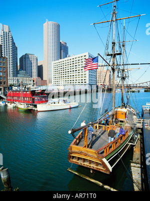 USA MASSACHUSETTS BOSTON TEA PARTY SHIP BEAVER 11 Stockfoto