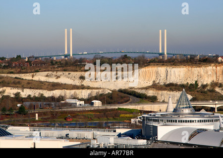 Bluewater ist ein super-regionales Einkaufszentrum, geöffnet März 1999 befindet sich am Greenhithe Borough Dartford Kent England uk gb Stockfoto