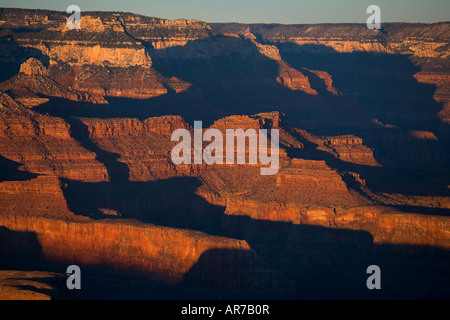 Grand Canyon bei Sonnenuntergang Stockfoto