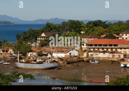 Hafen von Hell-Ville, neugierig zu sein, Madagaskar Stockfoto