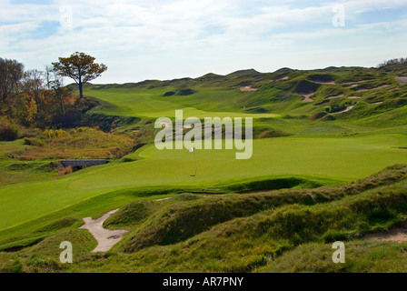 Whistling Straits Golf Course in Kohler, Wisconsin, USA Stockfoto