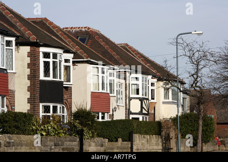 UK-Häuser Stockfoto
