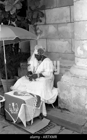 Kuba, La Habana, Frau, Wahrsagerin Stockfoto